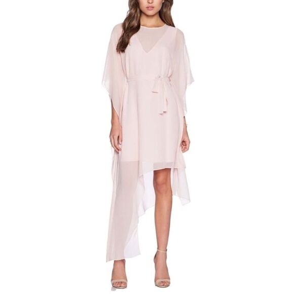 BCBGMAXAZRIA draped silk dress, size xs - Picture 3 of 12